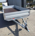 Plateforme latérale pliante Boss 600 x 200 cm 3500 KG + rampes + béquilles