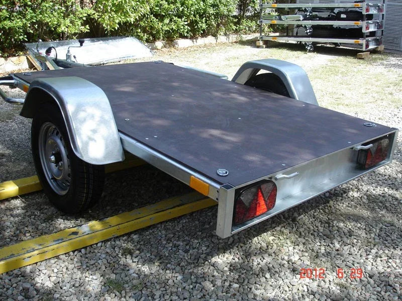 Remorque à bagages New Boro Niewiadow BO717, poids total autorisé en charge de 750 kg