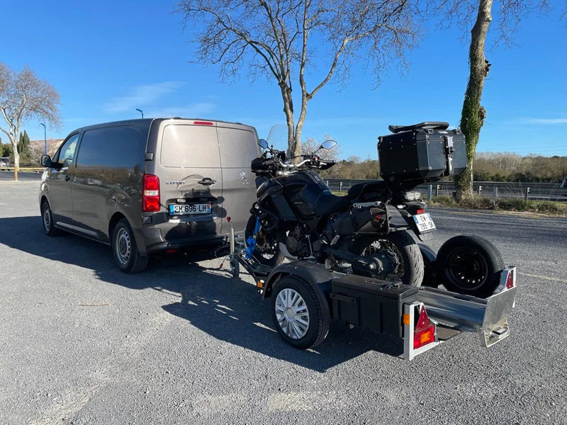 Remorque moto 2,50 m/600 kg TYPE-TOP