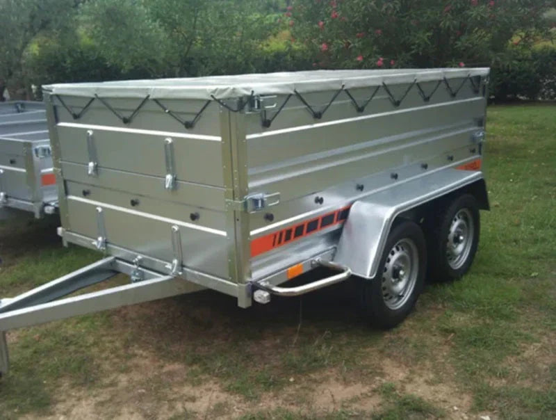 Remorque à bagages Boro 2 essieux, 750 kg : Conduite sans permis électronique