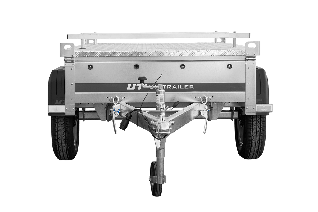 Remorque simple essieu 750 kg PTAC 150x106 Garden Trailer 150 KIPP avec capot aluminium