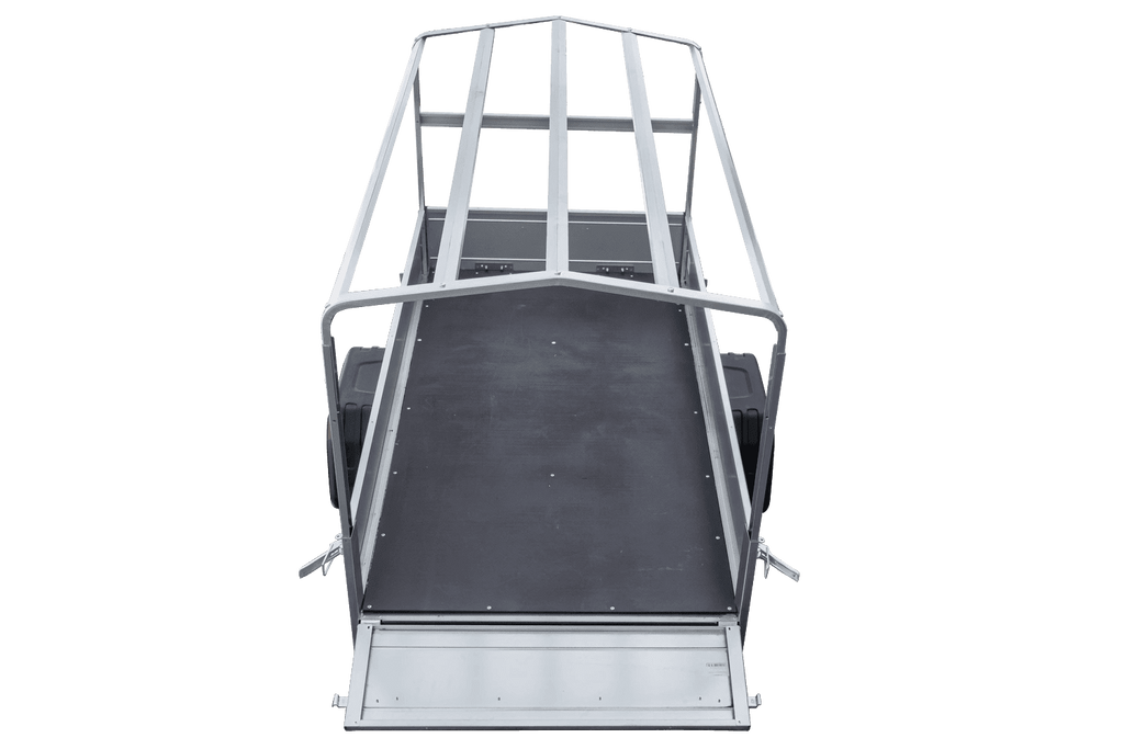 Remorque automobile Garden Trailer 200 KIPP 200 x 106 cm avec bâche haute, arceau et roue jockey PTAC 500 kg