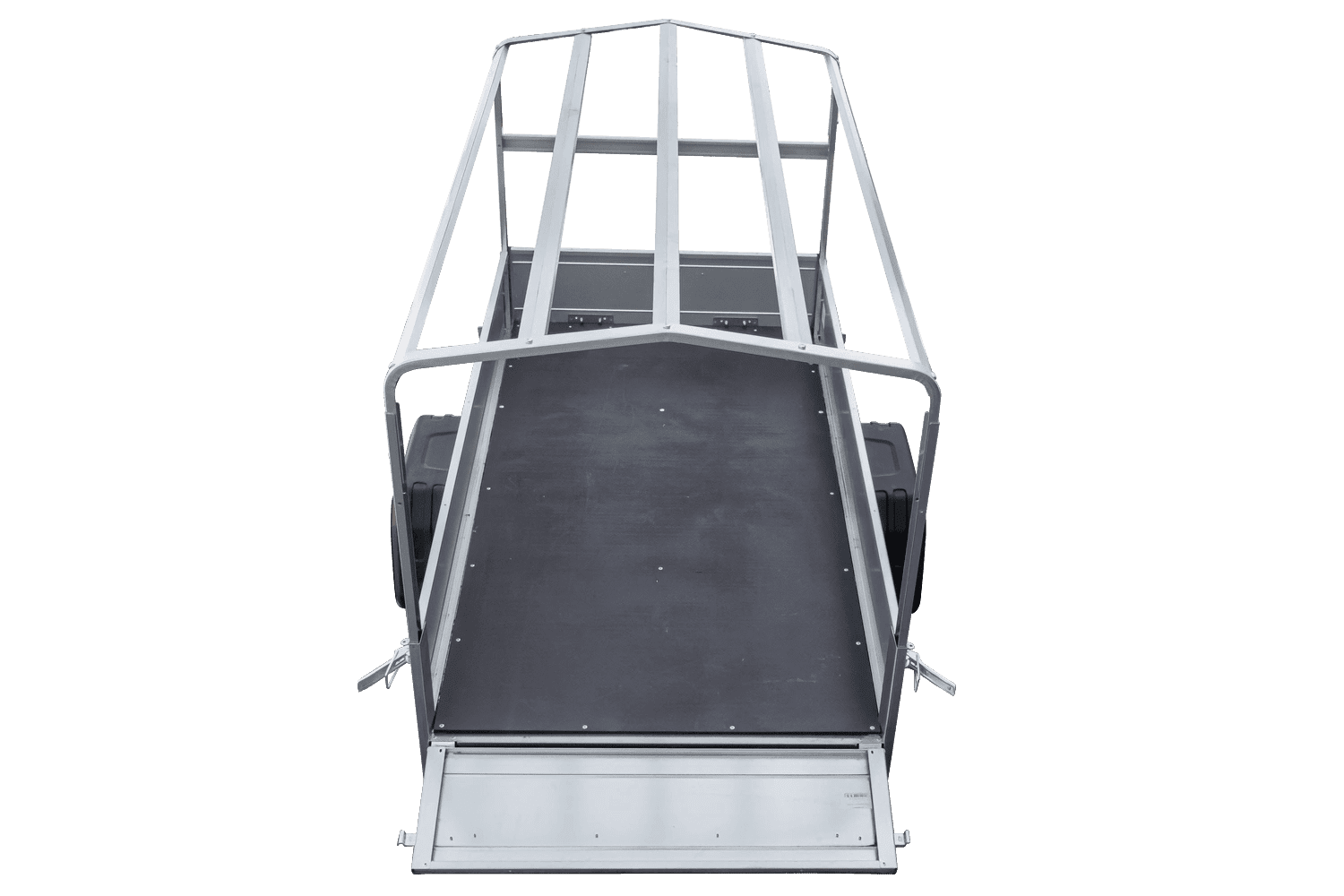 Remorque automobile Garden Trailer 200 KIPP 200 x 106 cm avec bâche haute, arceau et roue jockey PTAC 500 kg